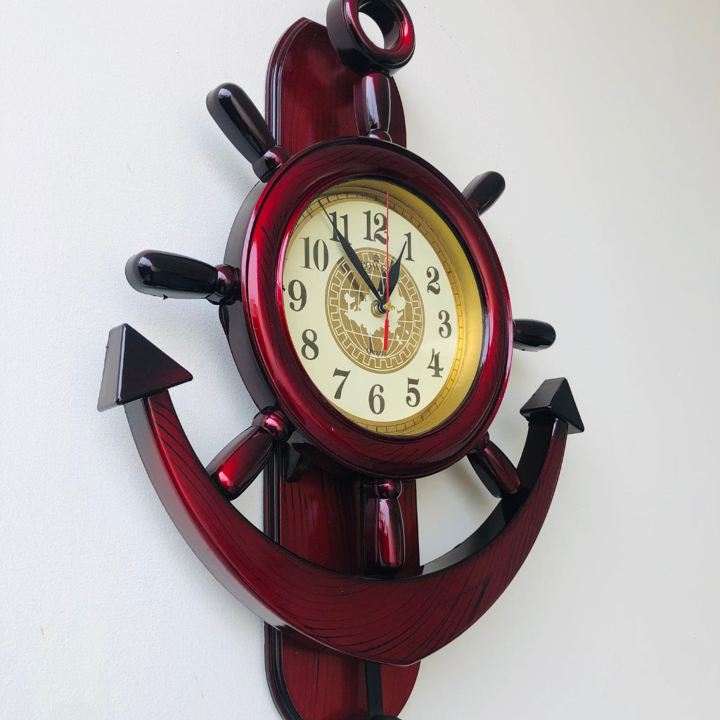 Anchor Wall Clock By LUBNAS DECOR