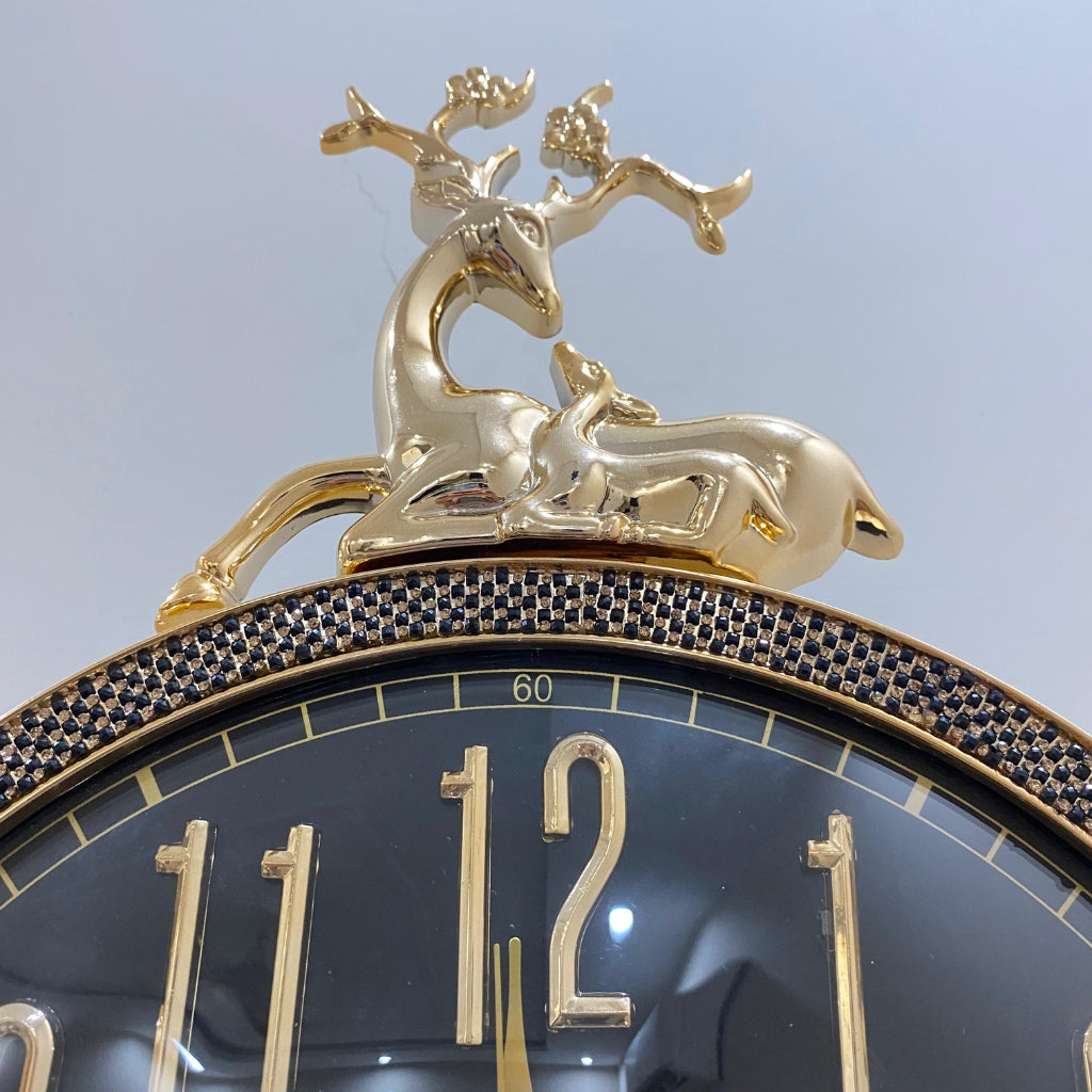 Deer Clock By LUBNAS DECOR