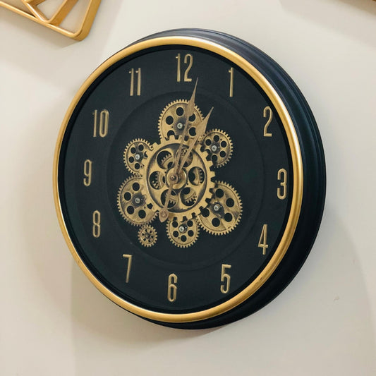 Gears Wall Clock By LUBNAS DECOR