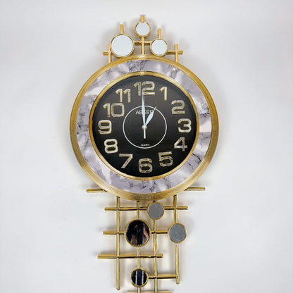 Mirrors Wall Clock By LUBNAS DECOR