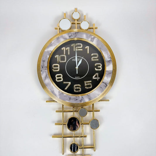 Mirrors Wall Clock By LUBNAS DECOR