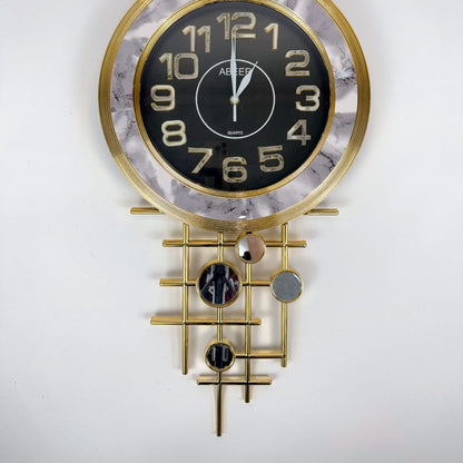 Mirrors Wall Clock By LUBNAS DECOR