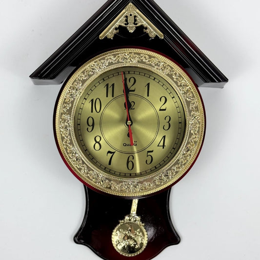House Shape Wall Clock By LUBNAS DECOR