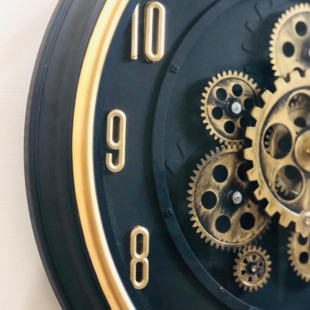 Gears Wall Clock By LUBNAS DECOR