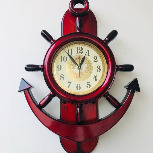 Anchor Wall Clock By LUBNAS DECOR