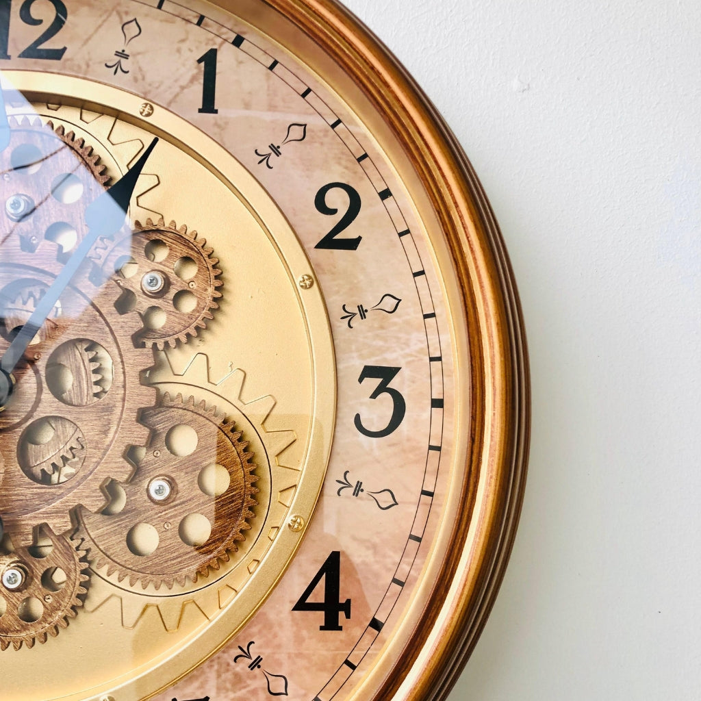 Gears Wall Clock By LUBNAS DECOR