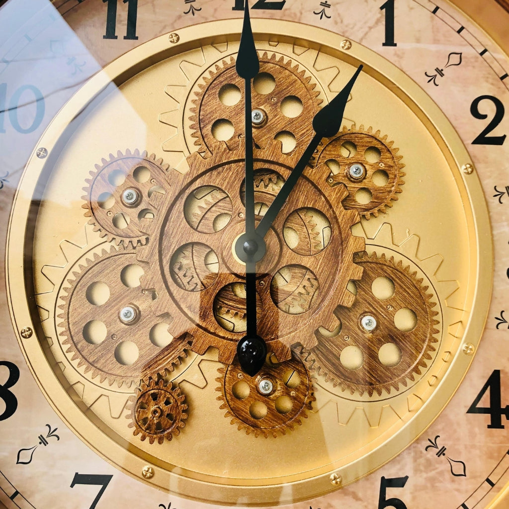 Gears Wall Clock By LUBNAS DECOR