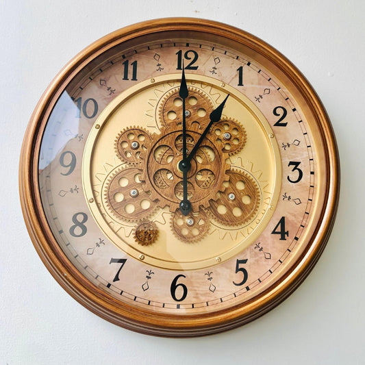 Gears Wall Clock By LUBNAS DECOR