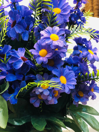 Artificial Purple Daisy Flower Bouquet