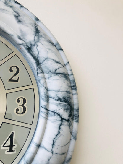 Marble Texture Wall Clock