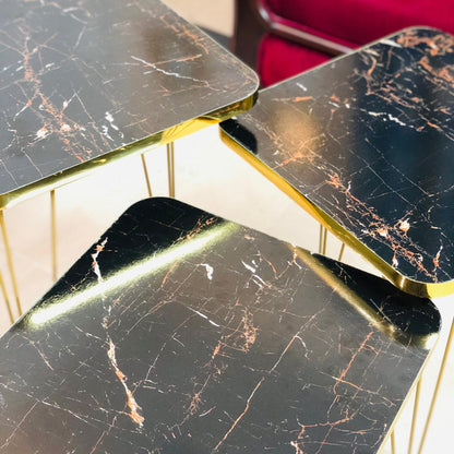 Set of 3 Modern Nesting Coffee Table By LUBNAS DECOR