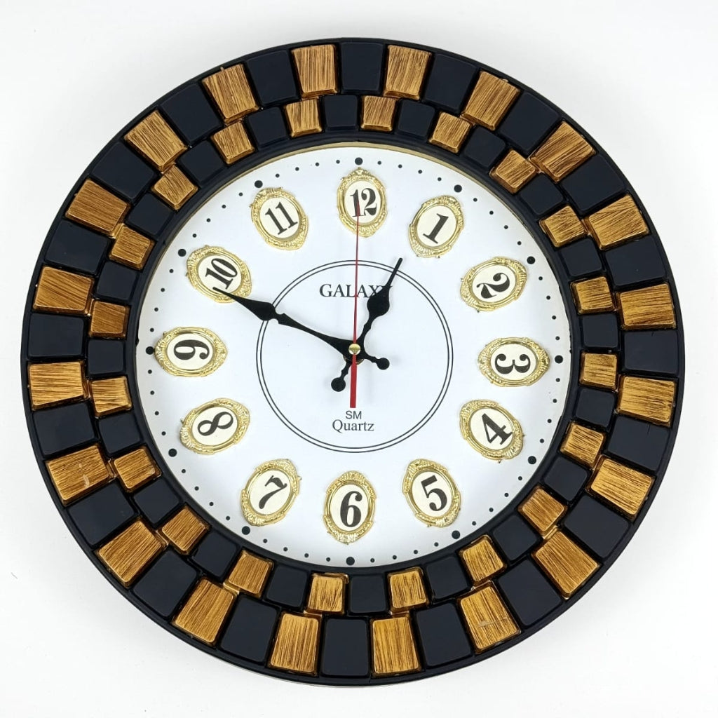 Round Wall Clock For Home Decor By LUBNAS DECOR