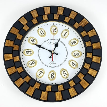 Round Wall Clock For Home Decor By LUBNAS DECOR