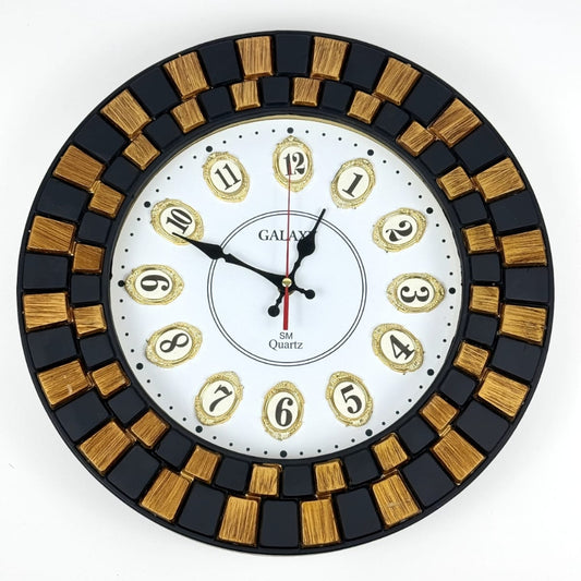Round Wall Clock For Home Decor By LUBNAS DECOR