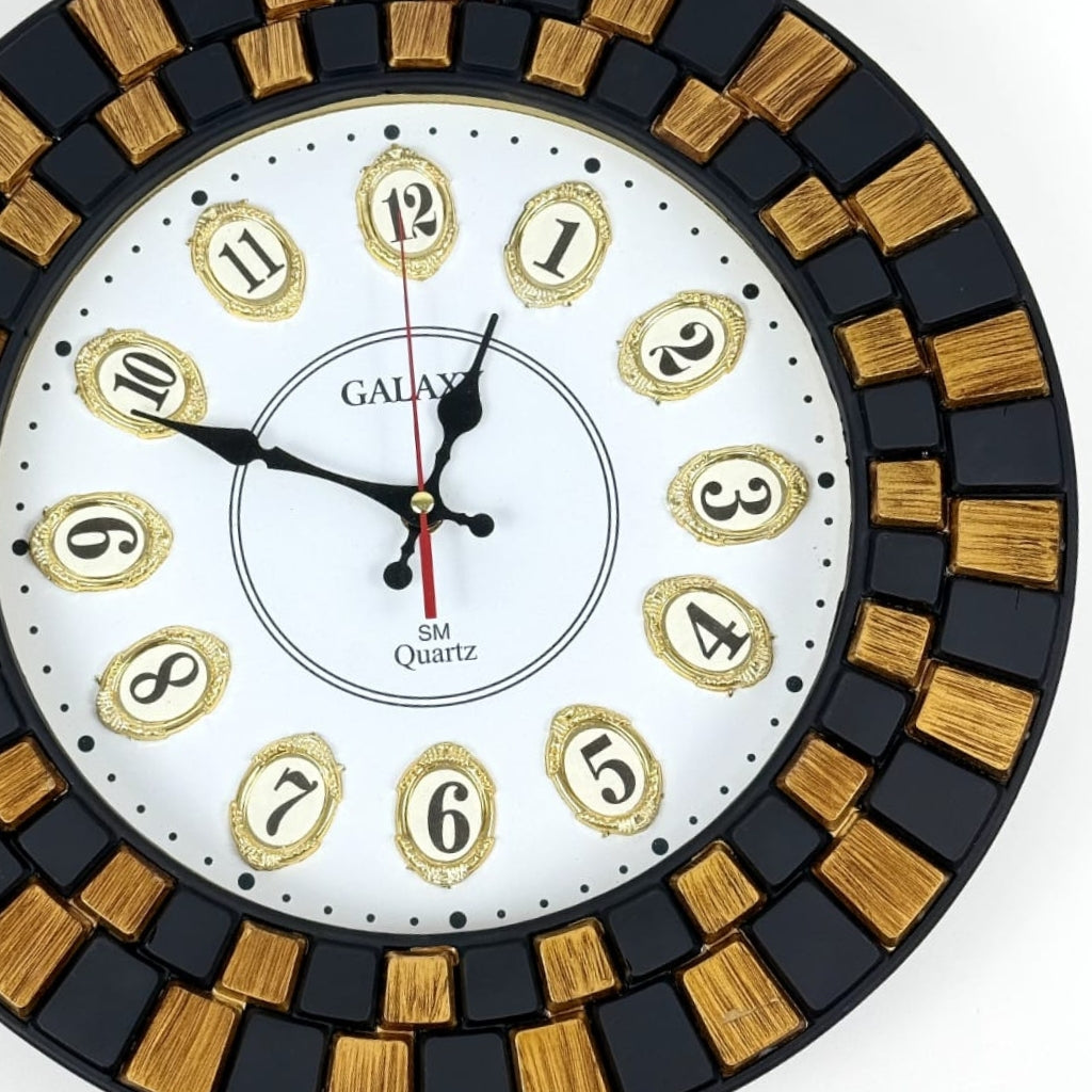 Round Wall Clock For Home Decor By LUBNAS DECOR