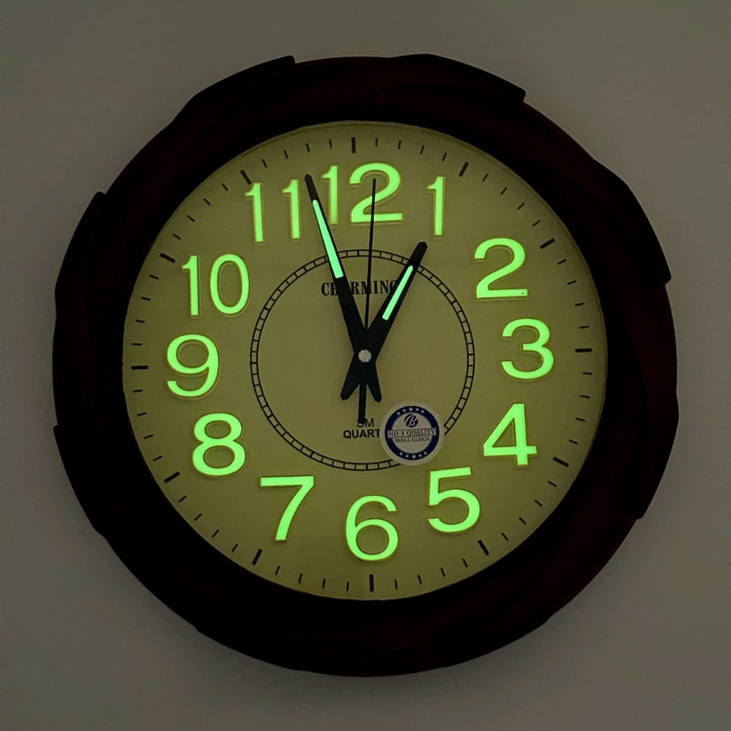 Radium Wall Clock By LUBNAS DECOR